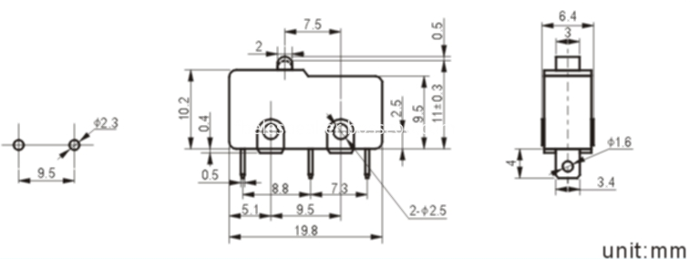 MSW-11-1 micro switch MSW-11-1 micro switch