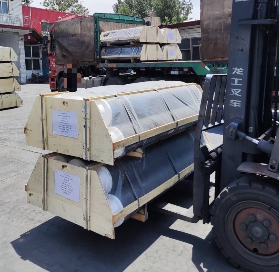 graphite electrode UHP350mm graphite electrode UHP350mm