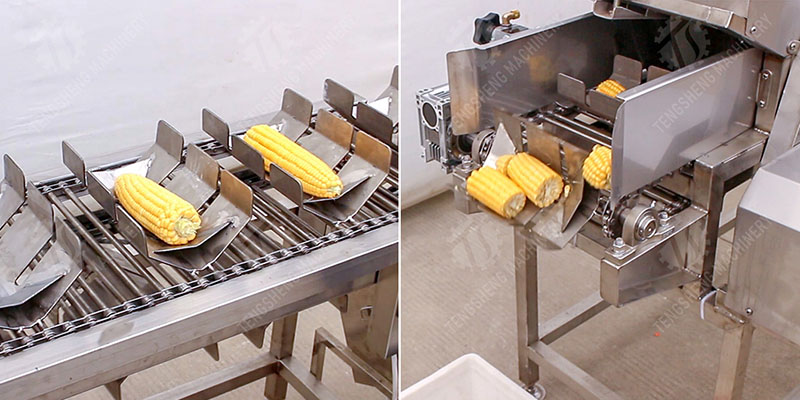 fresh sweet corn cutting machine fresh sweet corn cutting machine