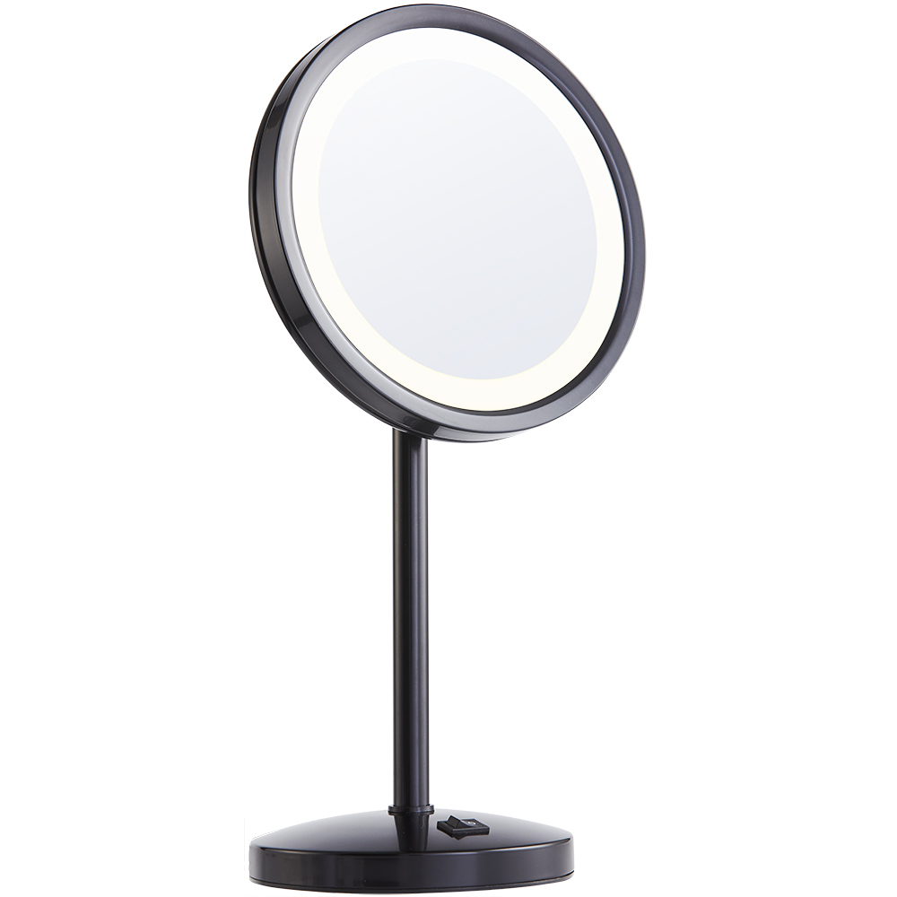 Makeup mirror with lights