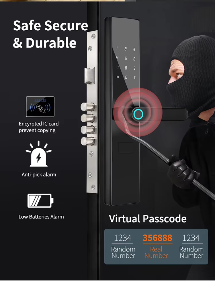 8 1 Bluetooth ttlock door lock 8 1 Bluetooth ttlock door lock