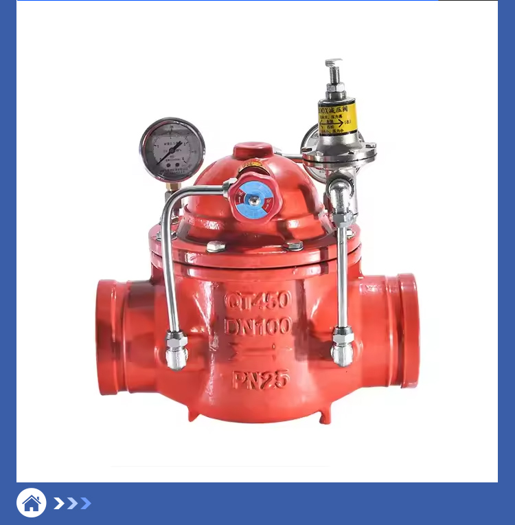 Groove Reducing Pressure Valve Groove Reducing Pressure Valve