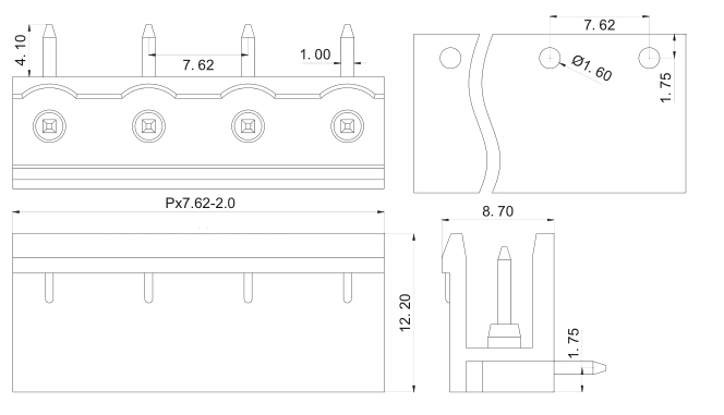 bornier terminal block