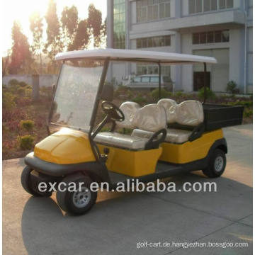 China 4 Sitzer Trojan Batterie Elektrogeratewagen Mit Einem Kleinen Fracht Golf Buggy Auto Hersteller