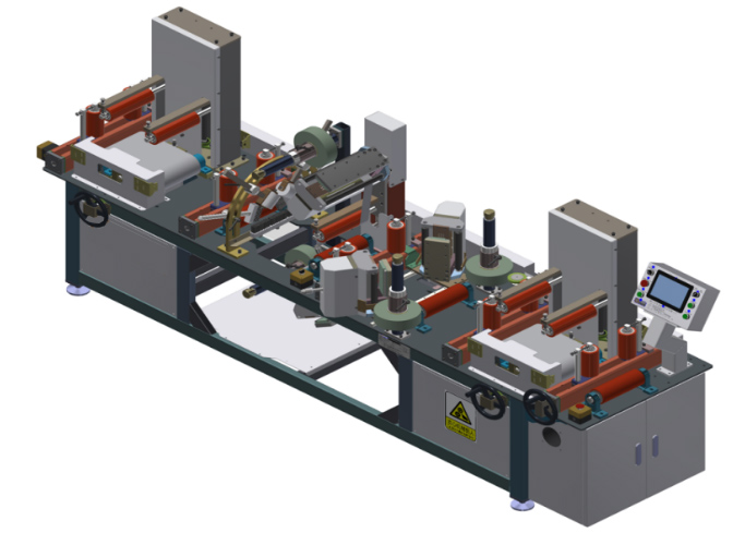 automatic film sticking machine for aluminum automatic film sticking machine for aluminum
