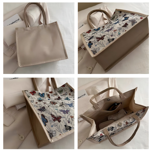 Large-capacity canvas tote bag for ladies Large-capacity canvas tote bag for ladies