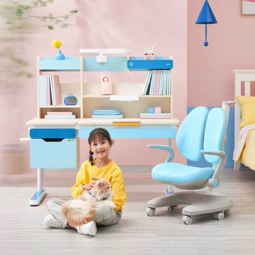 Quality desk kids solid wood ergonomic chair desk for Sale