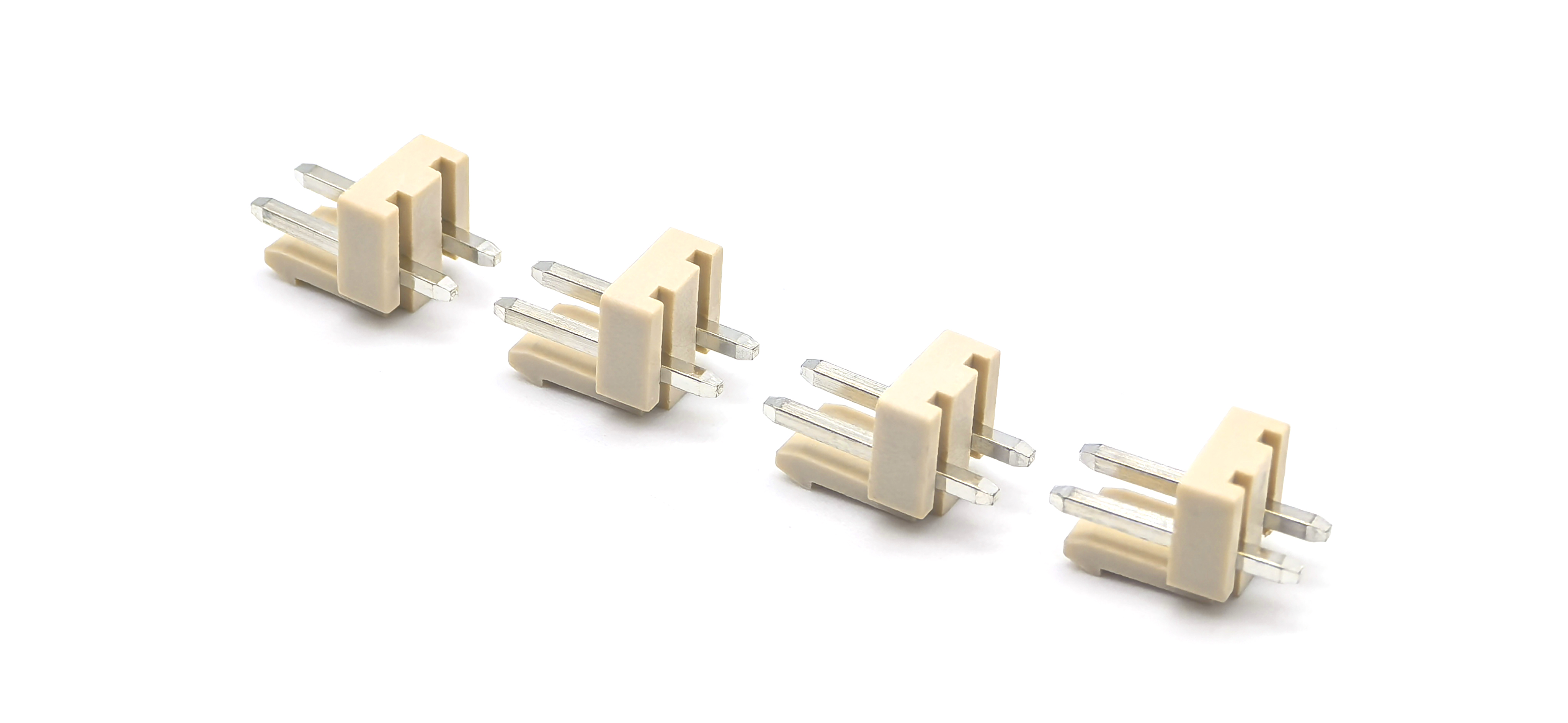 VH3.96 wafer pin header connector: WAFER VH3.96 180-degree DIP NL66-V0 Beige 2P VH3.96 wafer pin header connector: WAFER VH3.96 180-degree DIP NL66-V0 Beige 2P