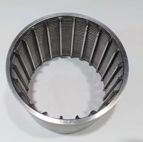 25 micron cylinder slotted sieve stainless steel screen pipe johnson tube Wedge wire screen slot tube well screen filter 25 micron cylinder slotted sieve stainless steel screen pipe johnson tube Wedge wire screen slot tube well screen filter