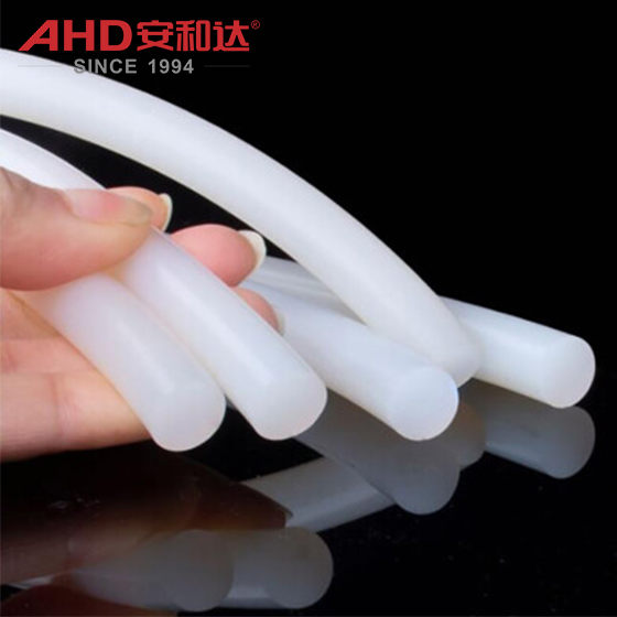 Solid Silicone round white rod Solid Silicone round white rod