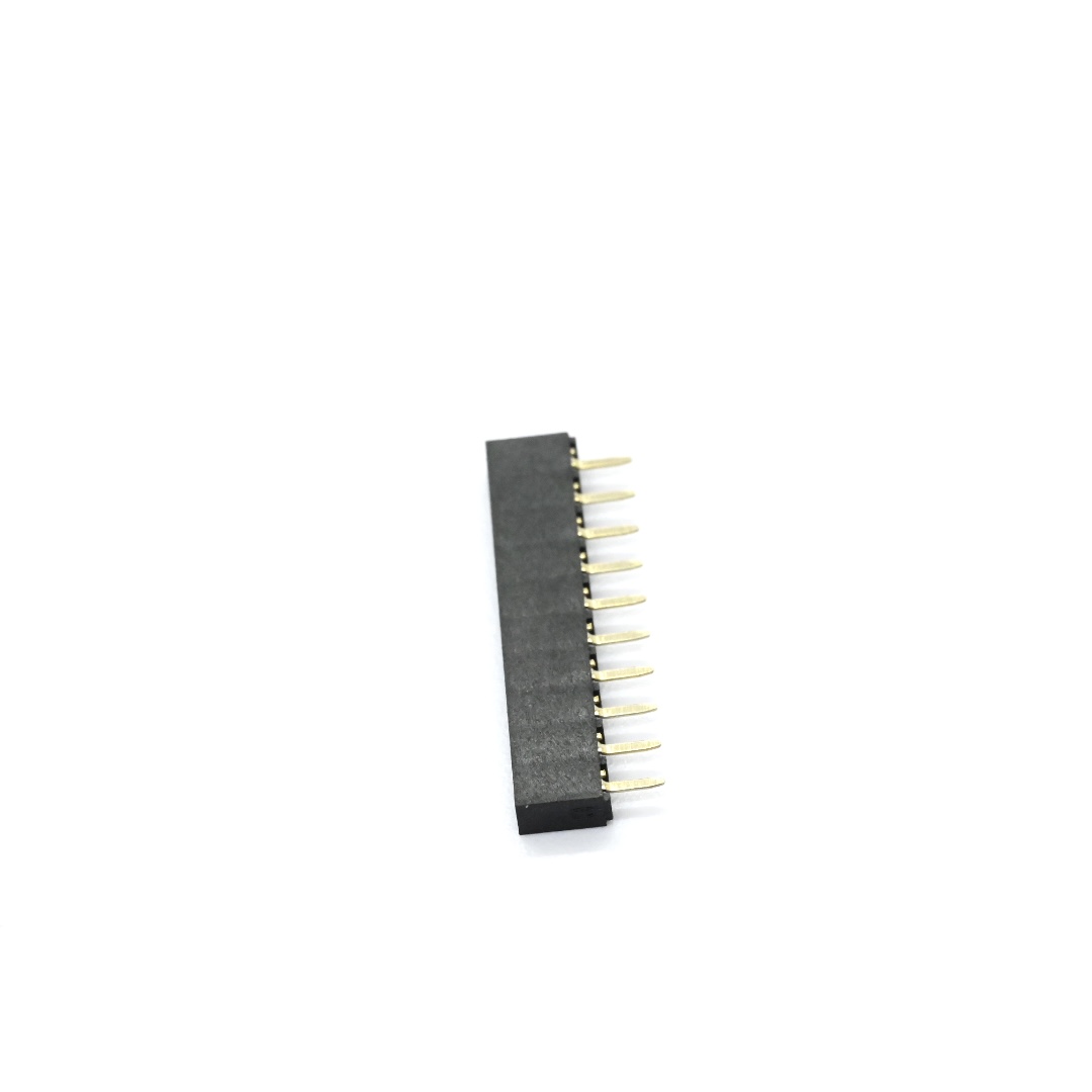 FHES03-10G0SHAA+2.54mm Female Header Single Row Straight Type(3) FHES03-10G0SHAA+2.54mm Female Header Single Row Straight Type(3)
