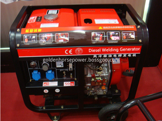 diesel welding generator and welder