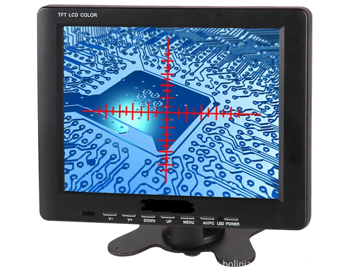 8 inch single cross scale line monitor