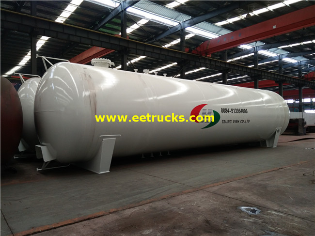 120cbm 60ton البروبان خزانات التخزين 120cbm 60ton Propane Storage Tanks