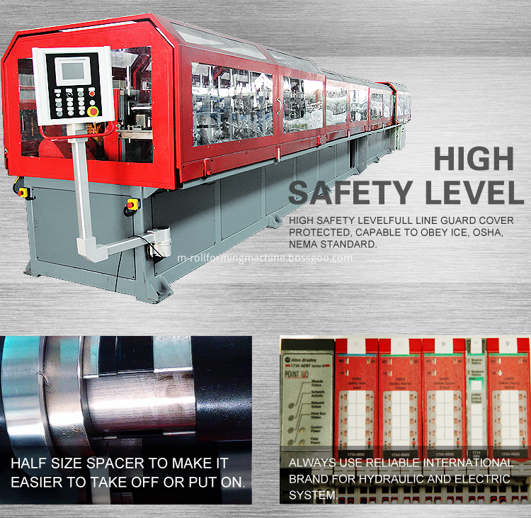 Door and Window frame Roll Forming Machine