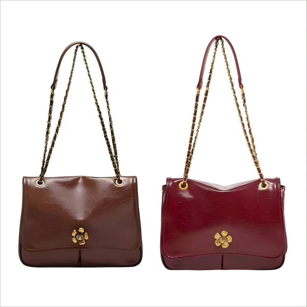 Fashionable leather crossbody bag Fashionable leather crossbody bag