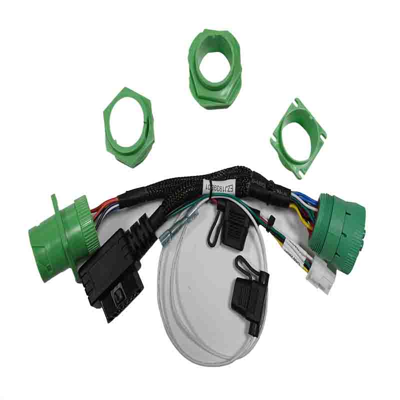Cummins 9Pin to OBD2 and Molex 6Pin Diagnostic Cable Harness Cummins 9Pin to OBD2 and Molex 6Pin Diagnostic Cable Harness