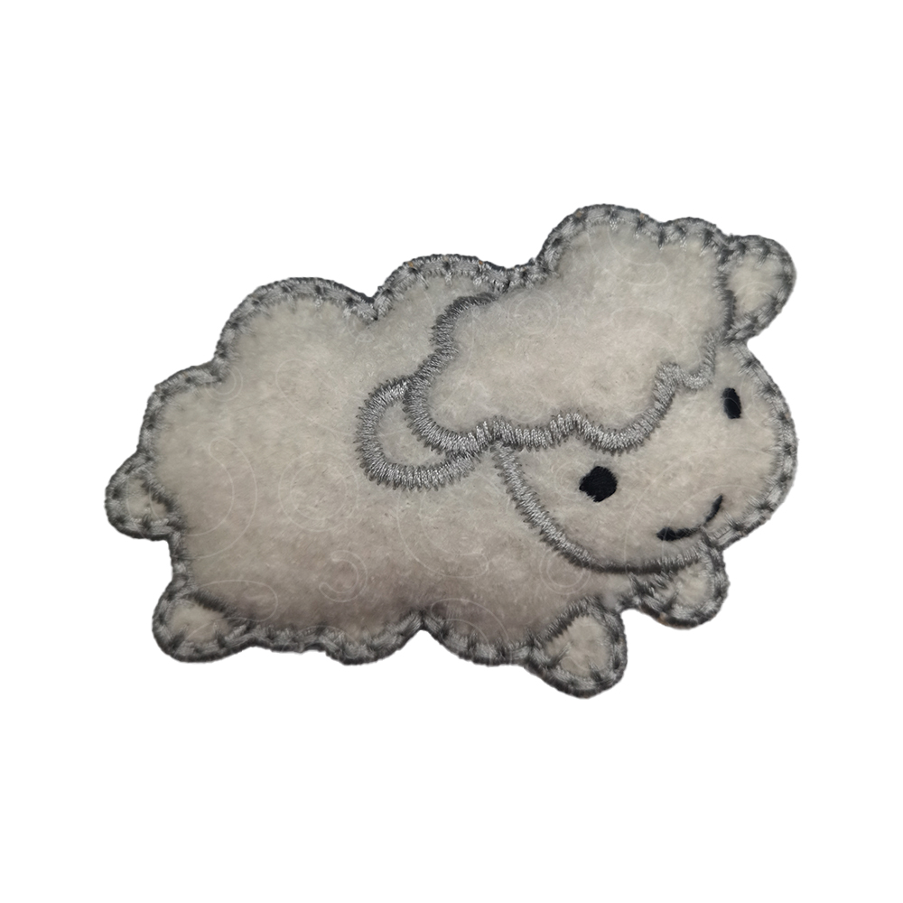 Animal image fabric embroidered badge Animal image fabric embroidered badge