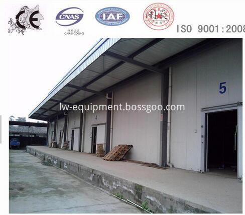 Industrial used blast freezers and Customized Cold Room for Fish on Sale