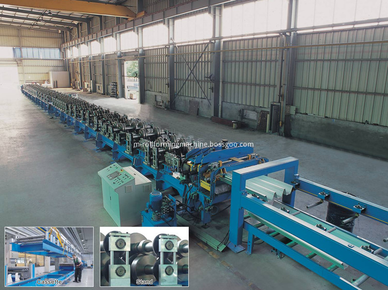 Steel floor deck roll forming machine Steel floor deck roll forming machine