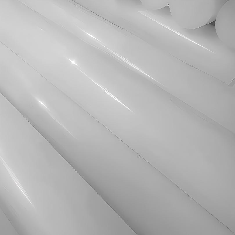 60mm White Solid POM Rod 60mm White Solid POM Rod