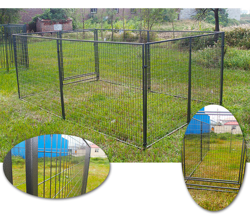 открытый большой питомник собак-1 outdoor large dog kennel-1