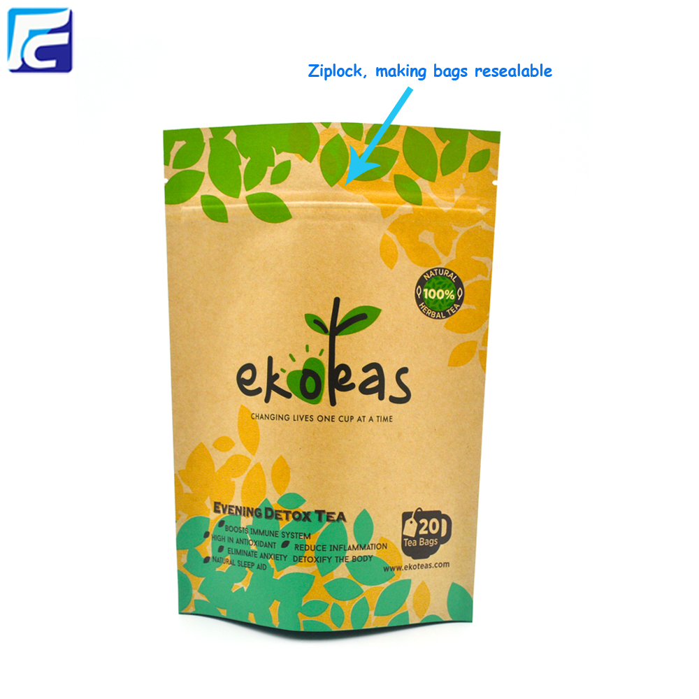 sacs en papier marron Kraft brown Kraft paper bags
