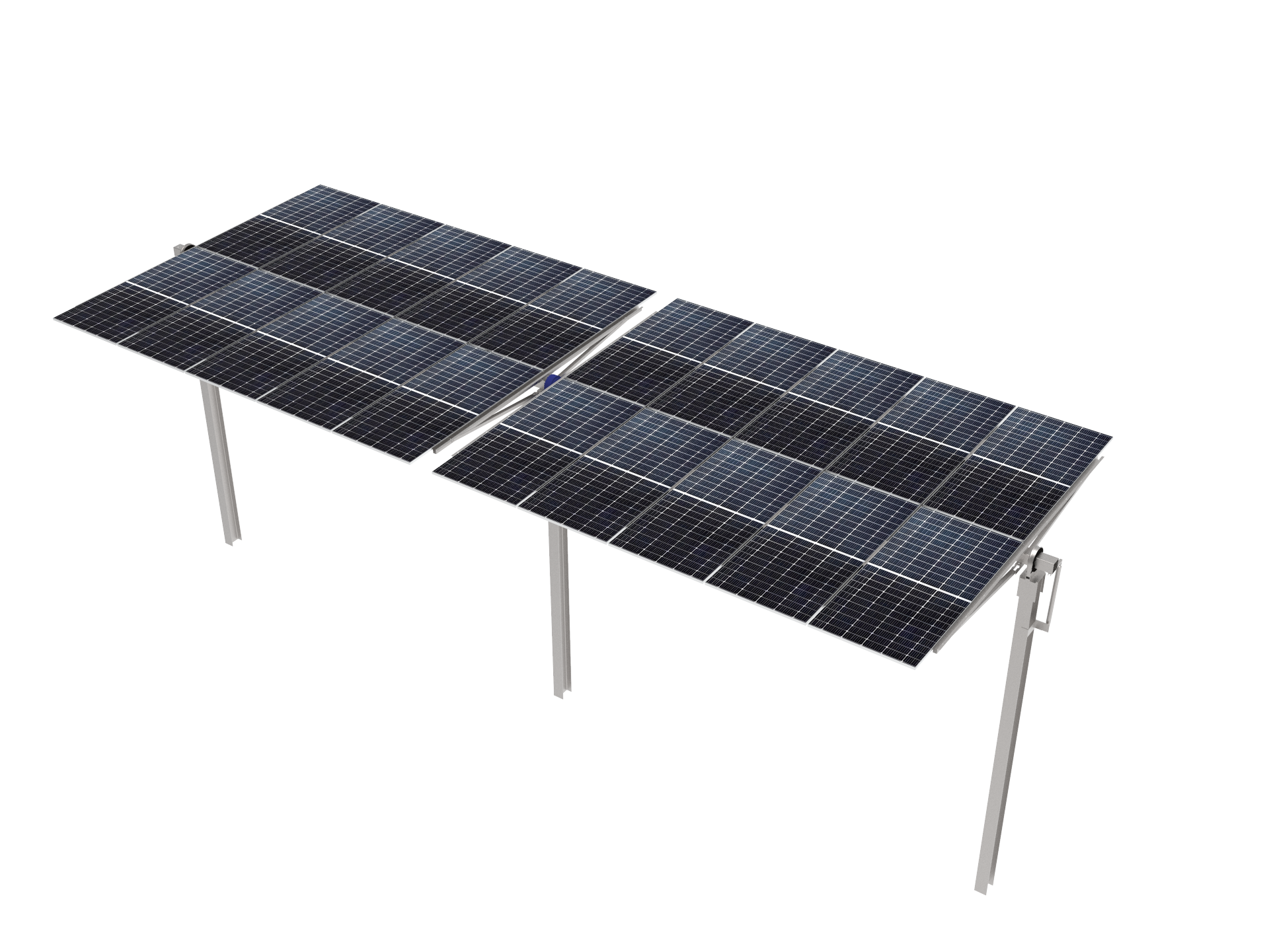Solar intelligent tracking bracket Solar intelligent tracking bracket