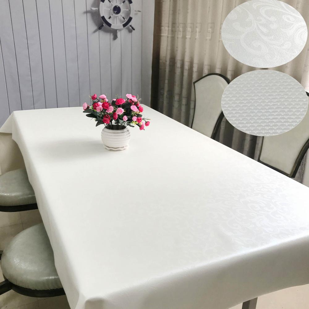 Embossing Elegent White Tablecloth 015 Jpg Embossing Elegent White Tablecloth 015 Jpg