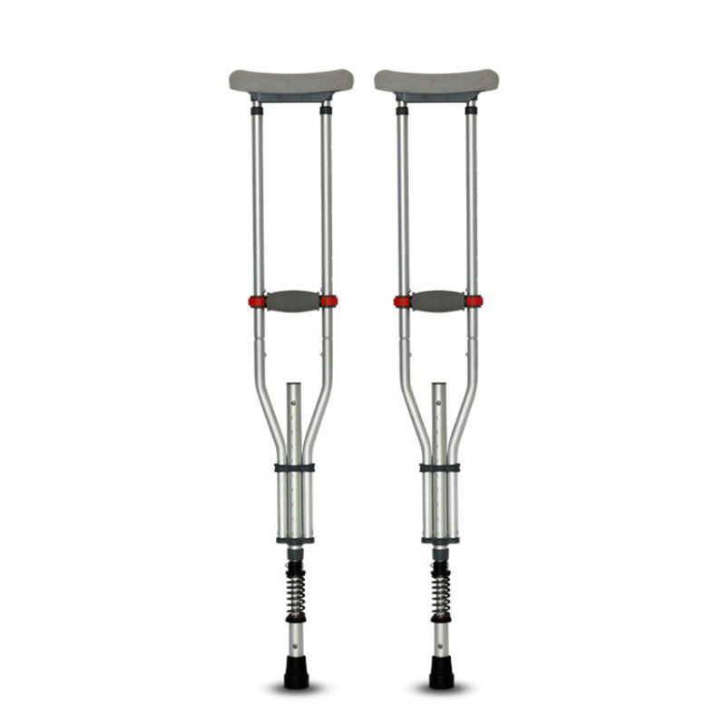 Young Old People Anti-Slip Folding Double Crutches Postoperative Rehabilitation Medical Walking Stick/Cane for Fracture Axillary1 Young Old People Anti-Slip Folding Double Crutches Postoperative Rehabilitation Medical Walking Stick/Cane for Fracture Axillary1