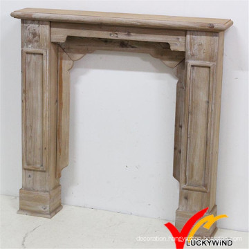 European Vintage Decorative Wood Fireplace Mantel China Manufacturer