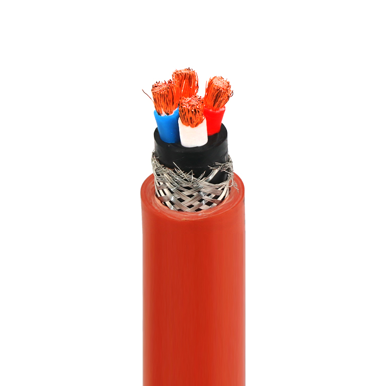 Orange circular cable Orange circular cable