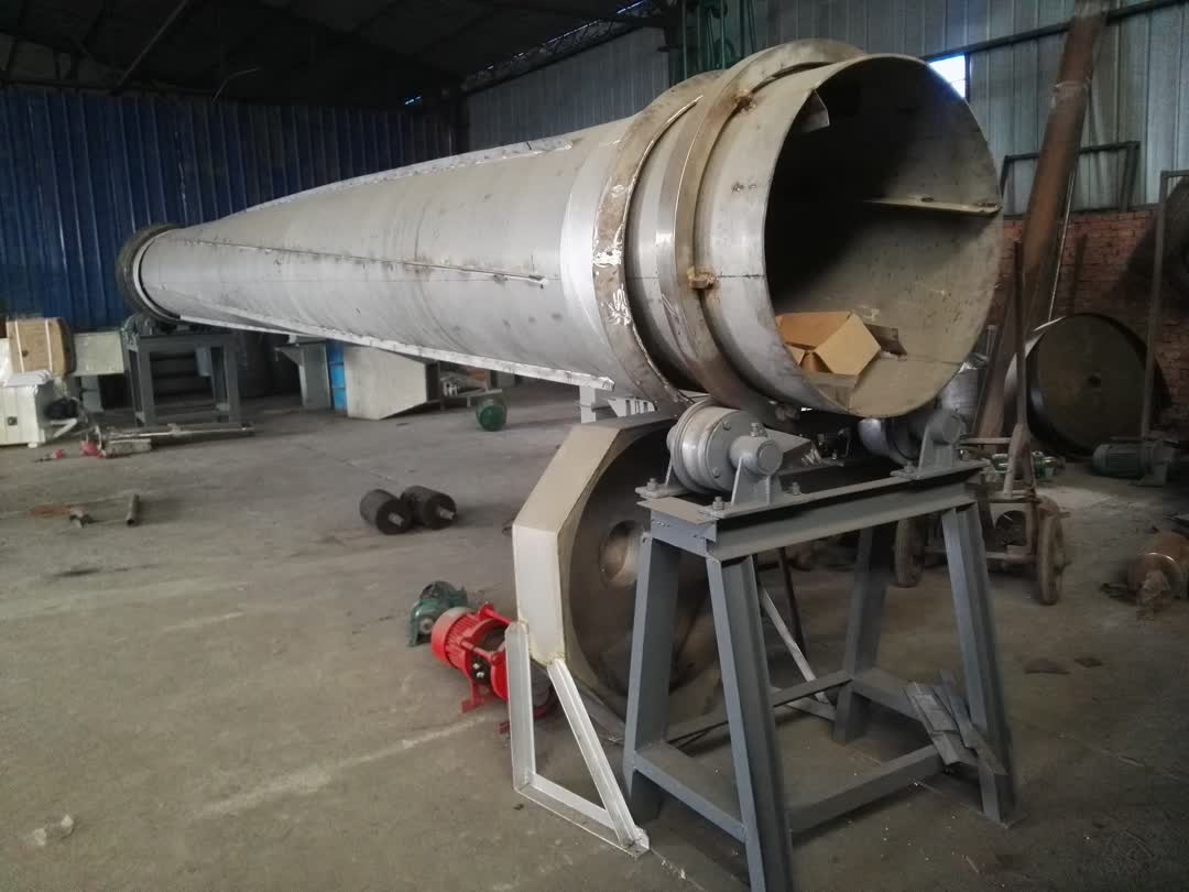 External heat drum type drying furnace