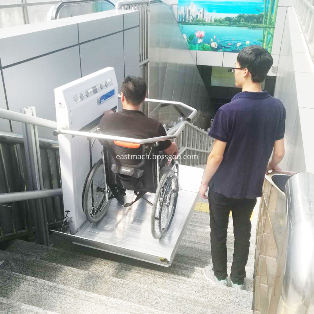 China Porch Wheelchair Incline Platform Lift