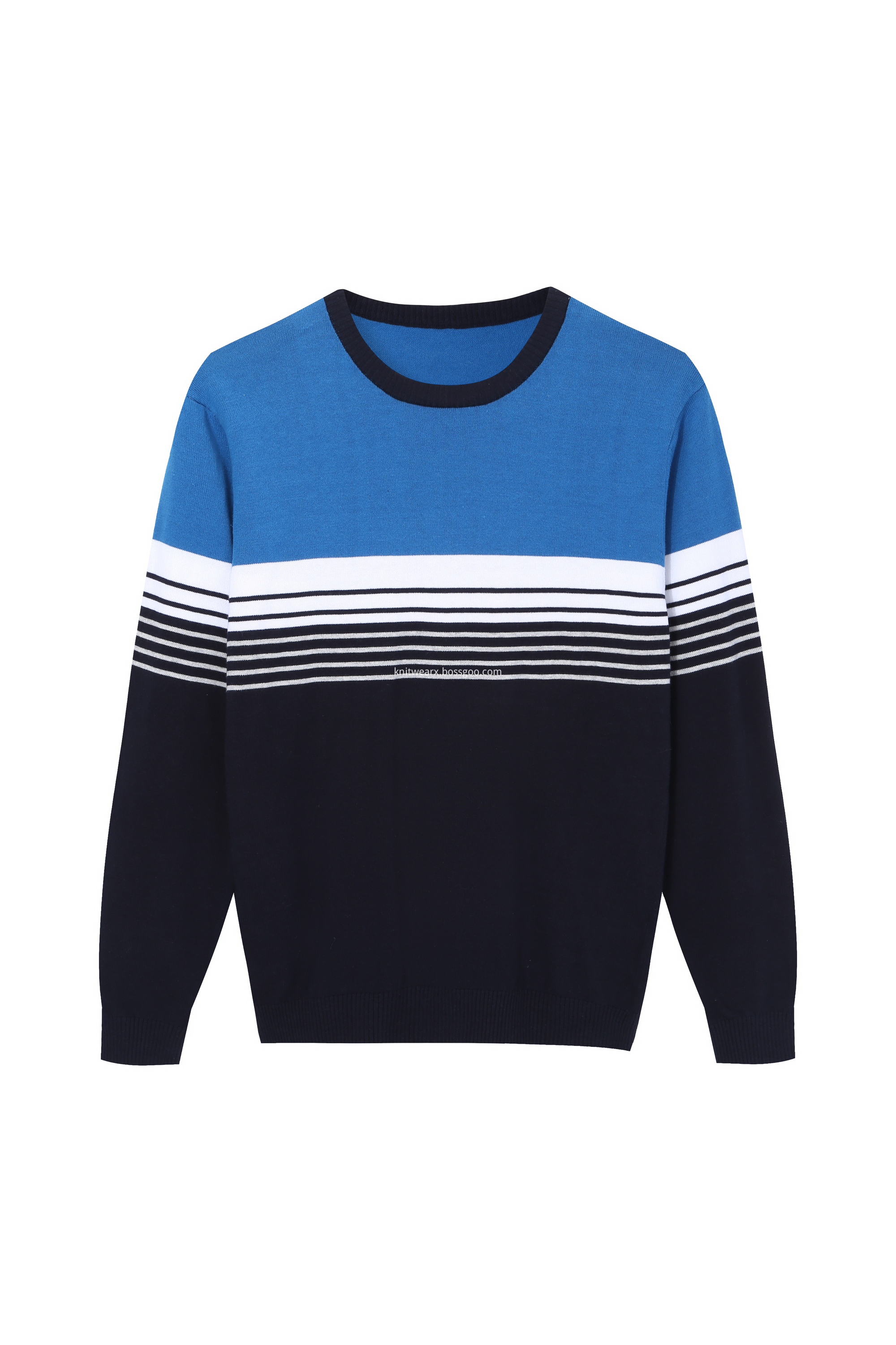 Men's Multi-color Stripe Pullover