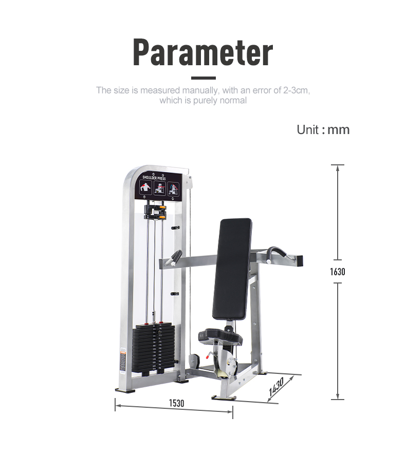 Shoulder press fitness equipment Shoulder press fitness equipment