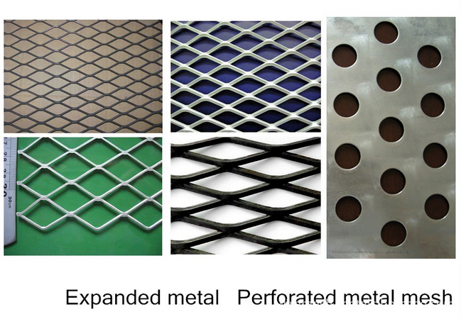 erweitertes Drahtgewebe expanded wire mesh