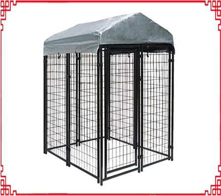 溶接犬犬小屋 welded dog kennel