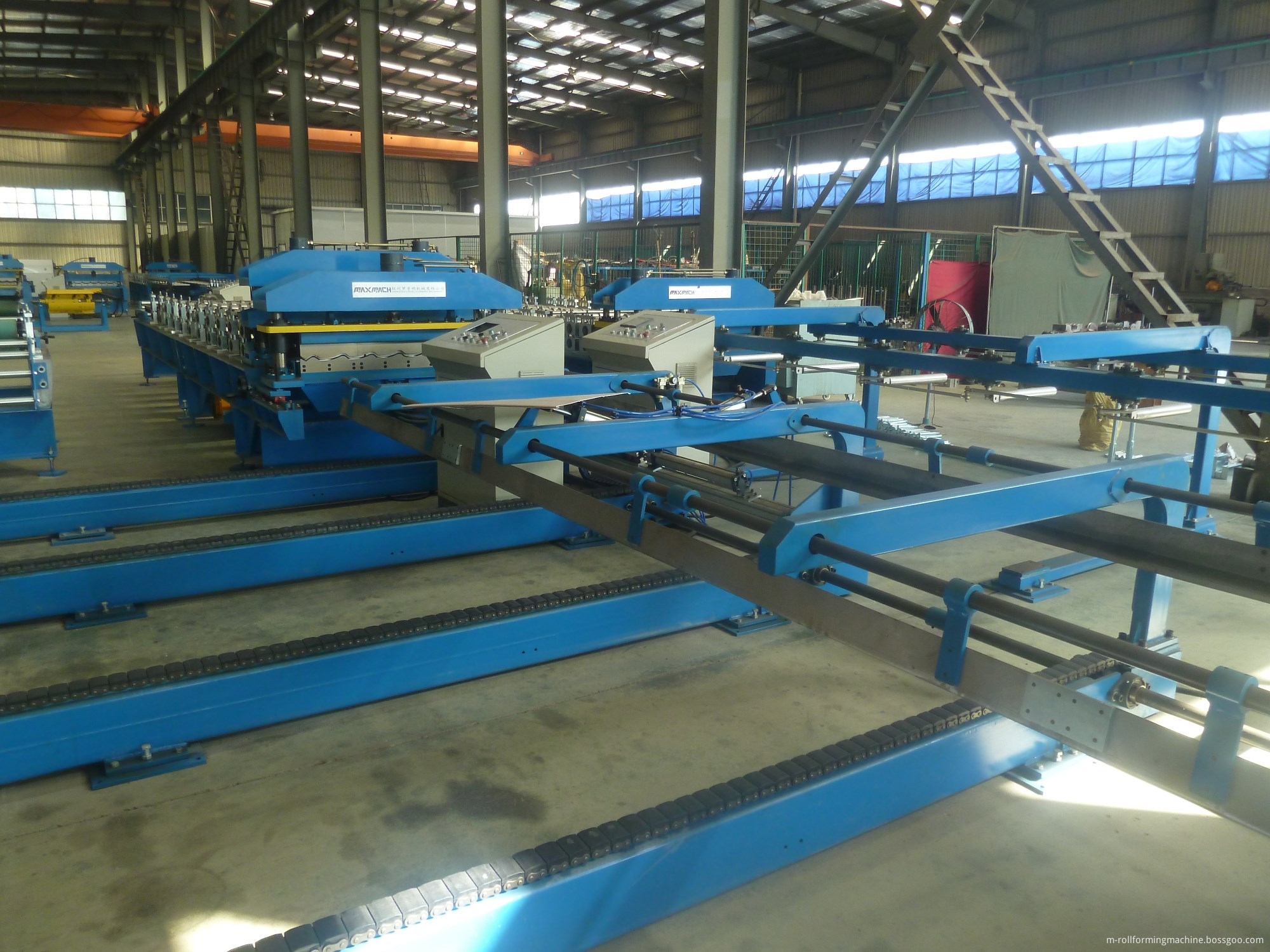 roll forming roofing machine