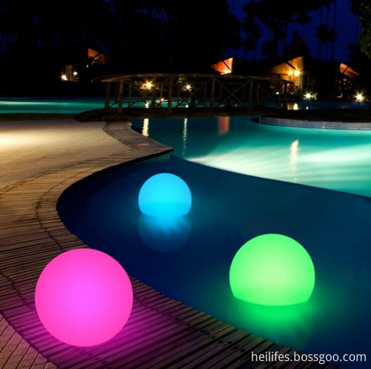 16 Colors Swimming Pool LED ball 