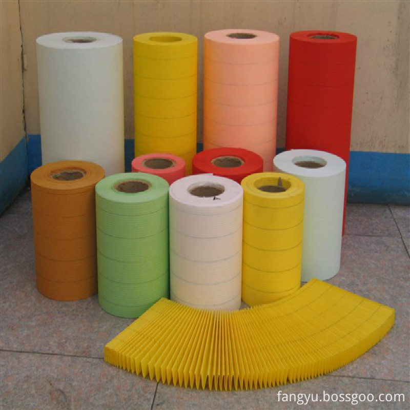 Crepe Filter Paper For Diesel Filter Impregnated Filter Paper