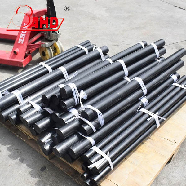 Black Delrin bars Black Delrin bars