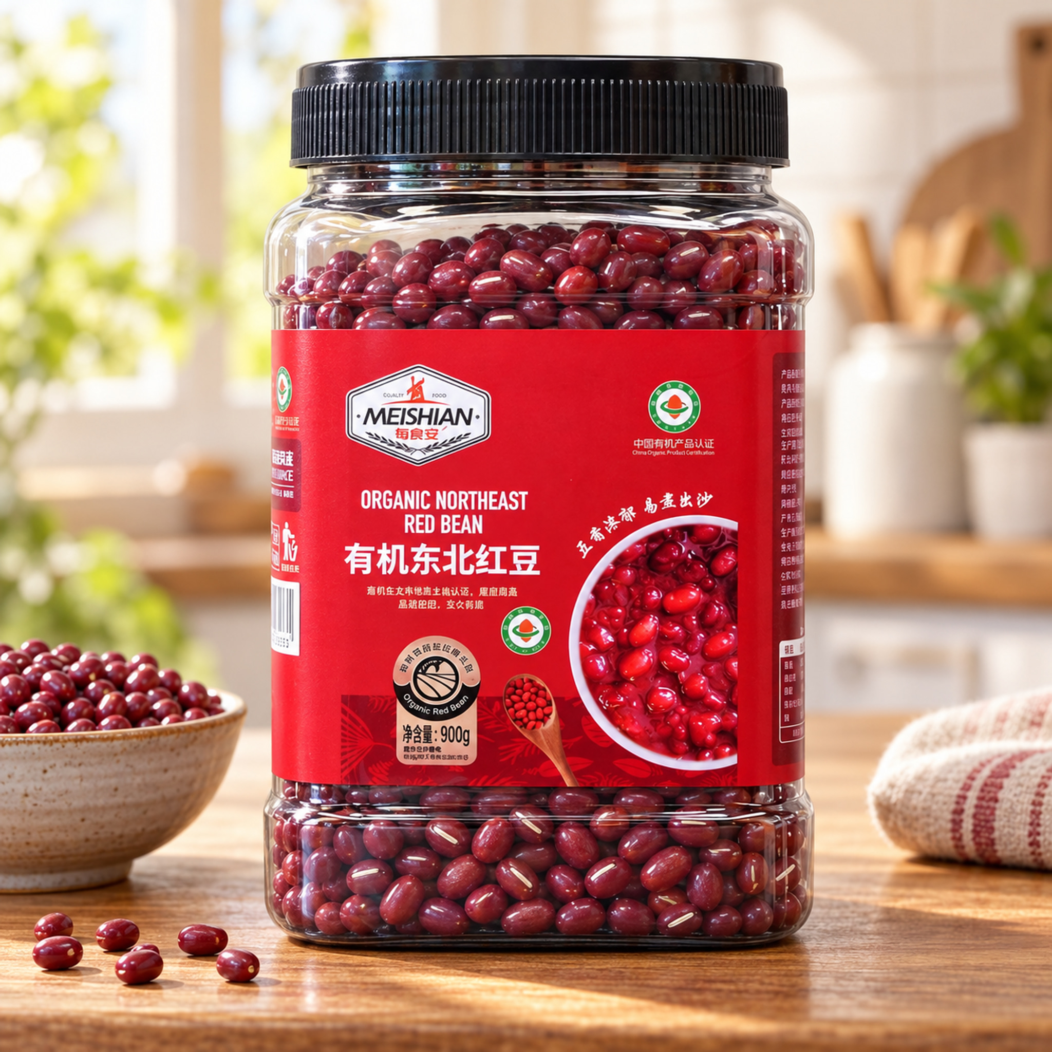 Organic Northeast Red Bean 900g3 Organic Northeast Red Bean 900g3