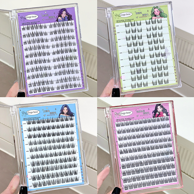 cluster lashes (4) cluster lashes (4)