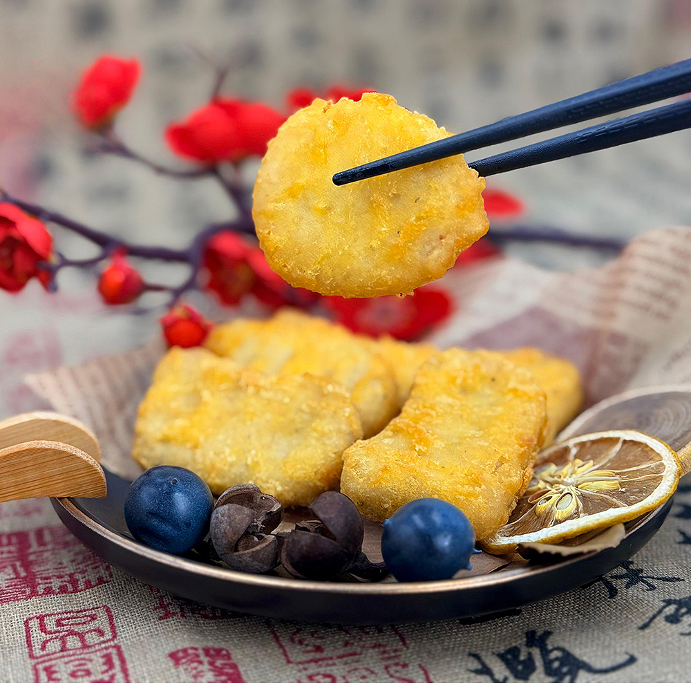 Chopsticks holding original flavor chicken Nuggets Chopsticks holding original flavor chicken Nuggets