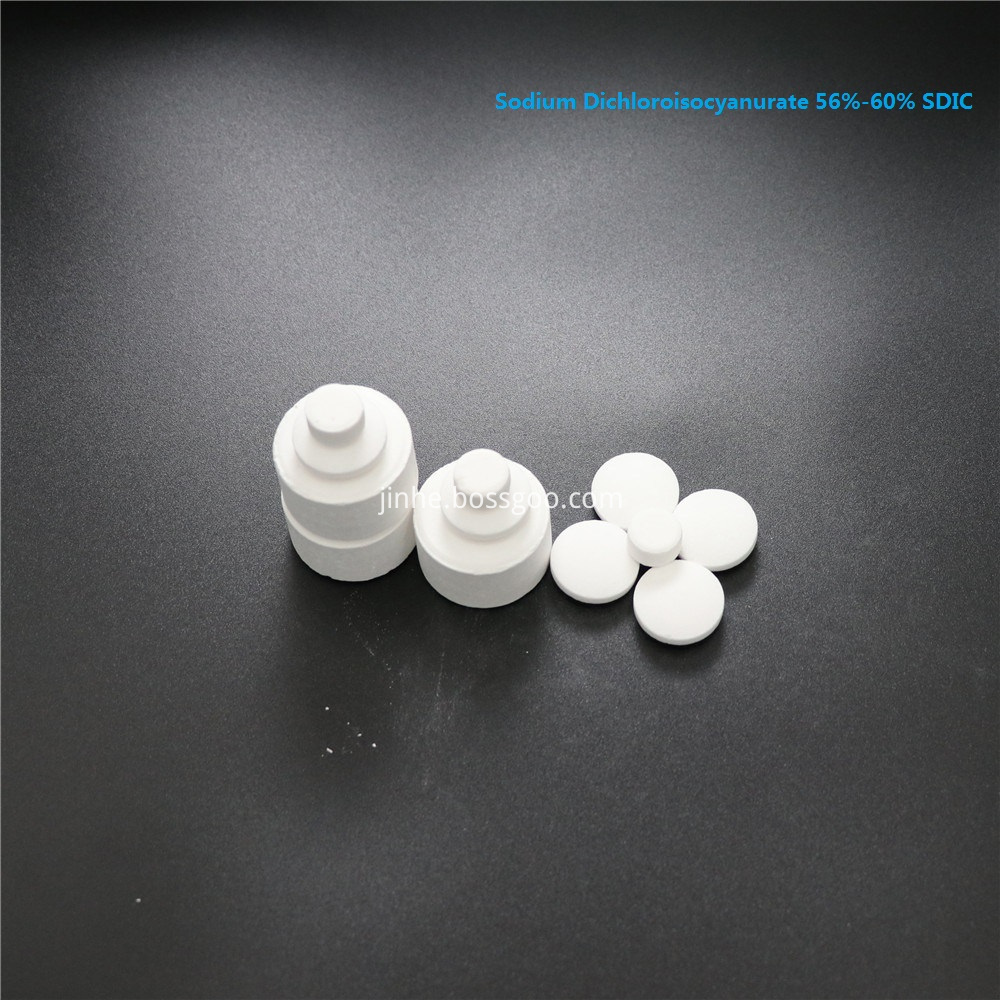 Produits chimiques SDIC 56% 60% granulaire pour piscine Chemicals SDIC 56% 60% Granular For Swimming Pool
