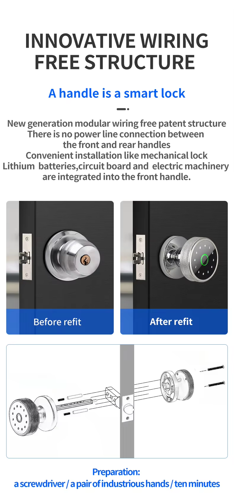 14 Interior Door Knob 14 Interior Door Knob