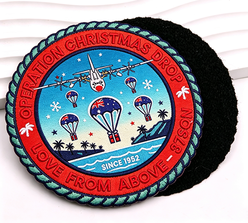 Operation Christmas Drop Morale Patch Operation Christmas Drop Morale Patch