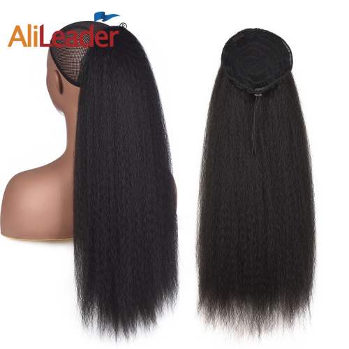 Kinky Straight Drawstring Ponytail Clip In Hair Piece Supplier, Supply Various Kinky Straight Drawstring Ponytail Clip In Hair Piece of High Quality