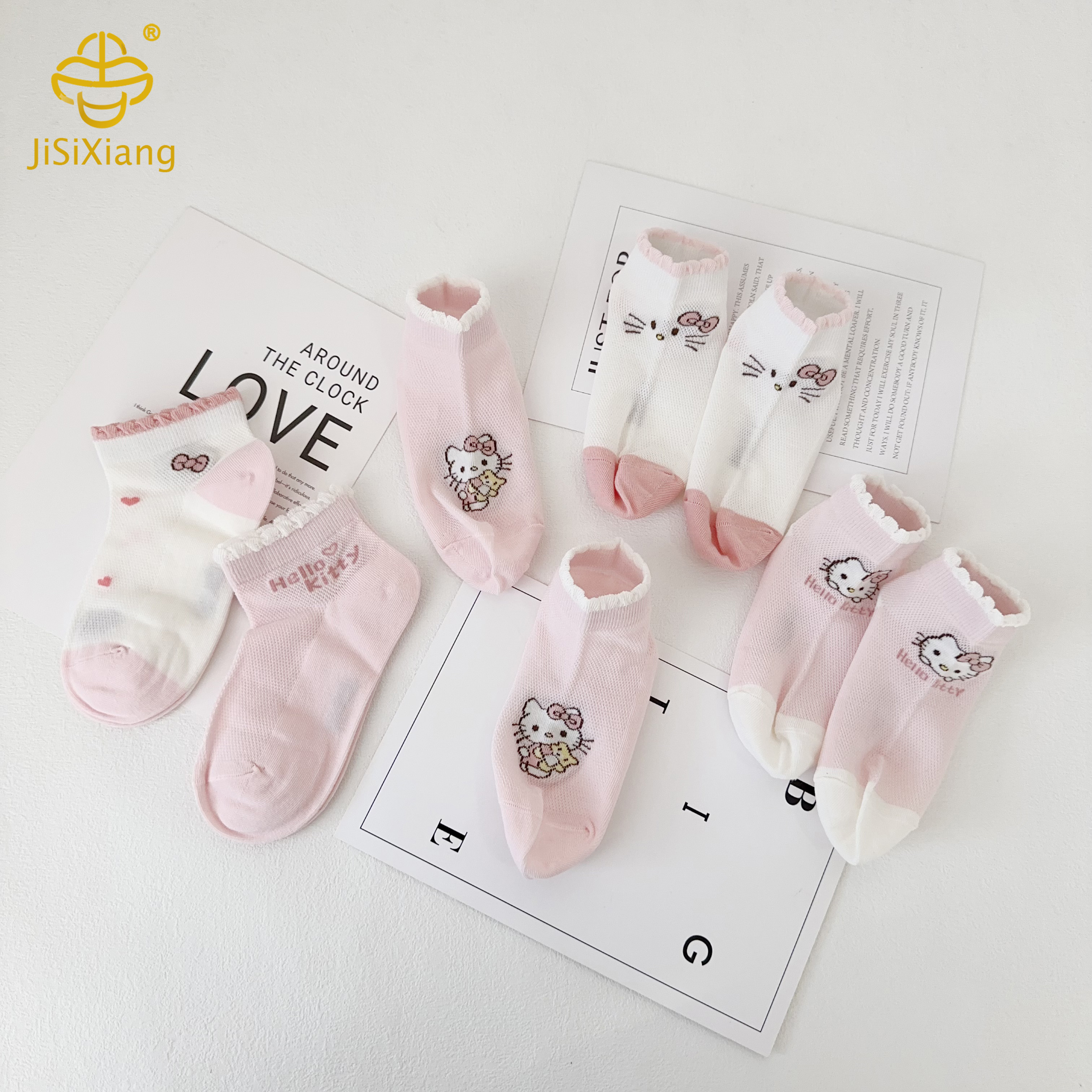 Cartoon KT Cat Sock Cartoon KT Cat Sock